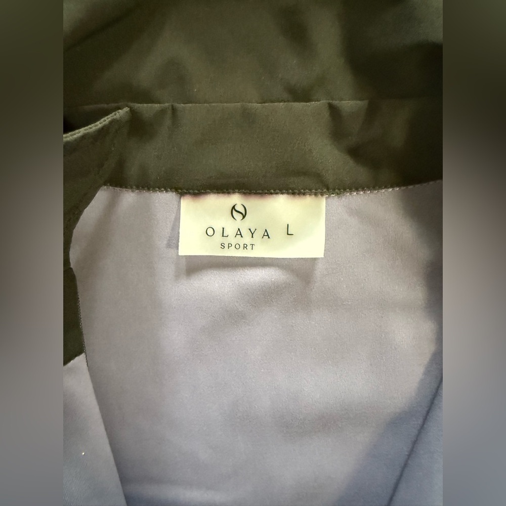 Olaya Women’s Purple & Black UV50+ Long Sleeve Balance Golf Dress - Size Large - Picture 9 of 10